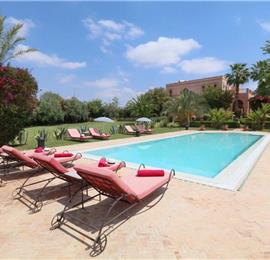 4 Bedroom Staffed Villa with Pool near Marrakech, Sleeps 8-10